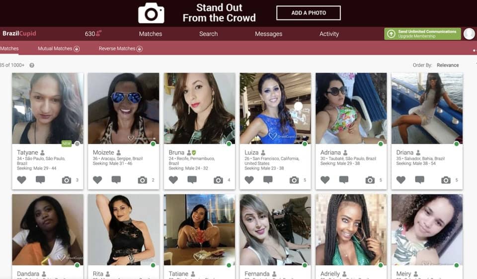 Find Love and Romance on BrazilCupid 