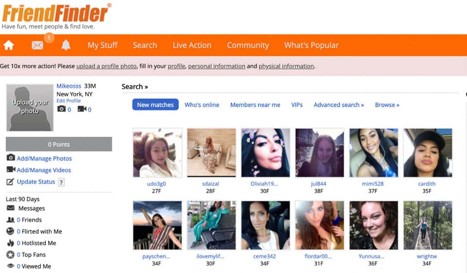 FriendFinder