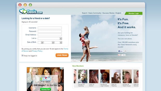 Oasis dating