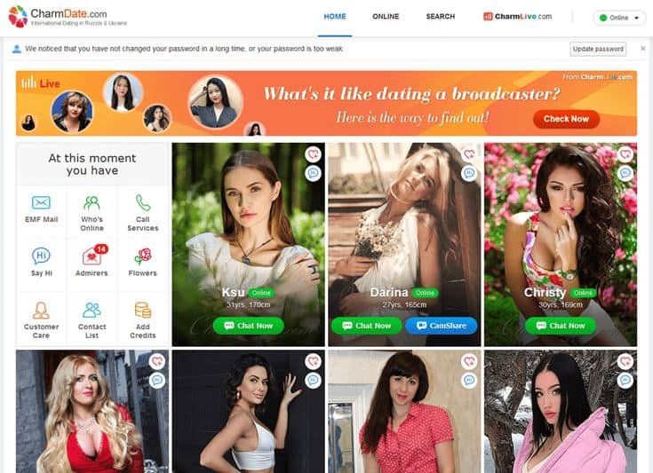 Discover Love and Charm on CharmDate.com 